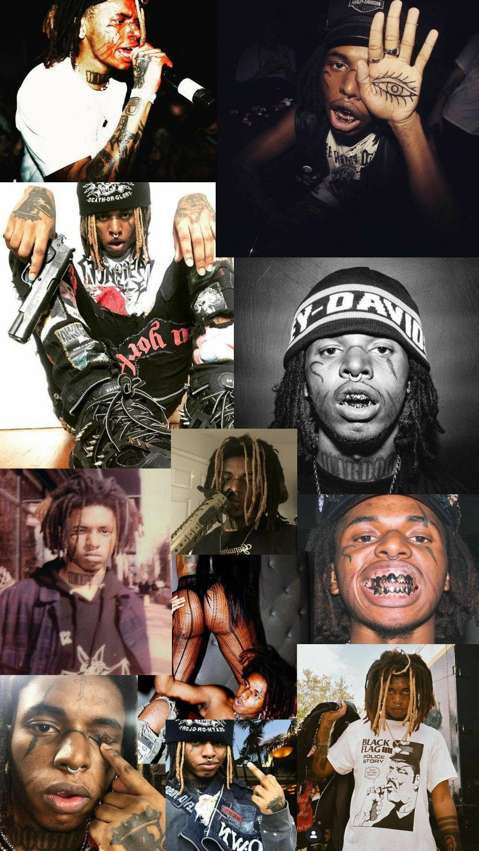 Photo Collage Of Zillakami Background