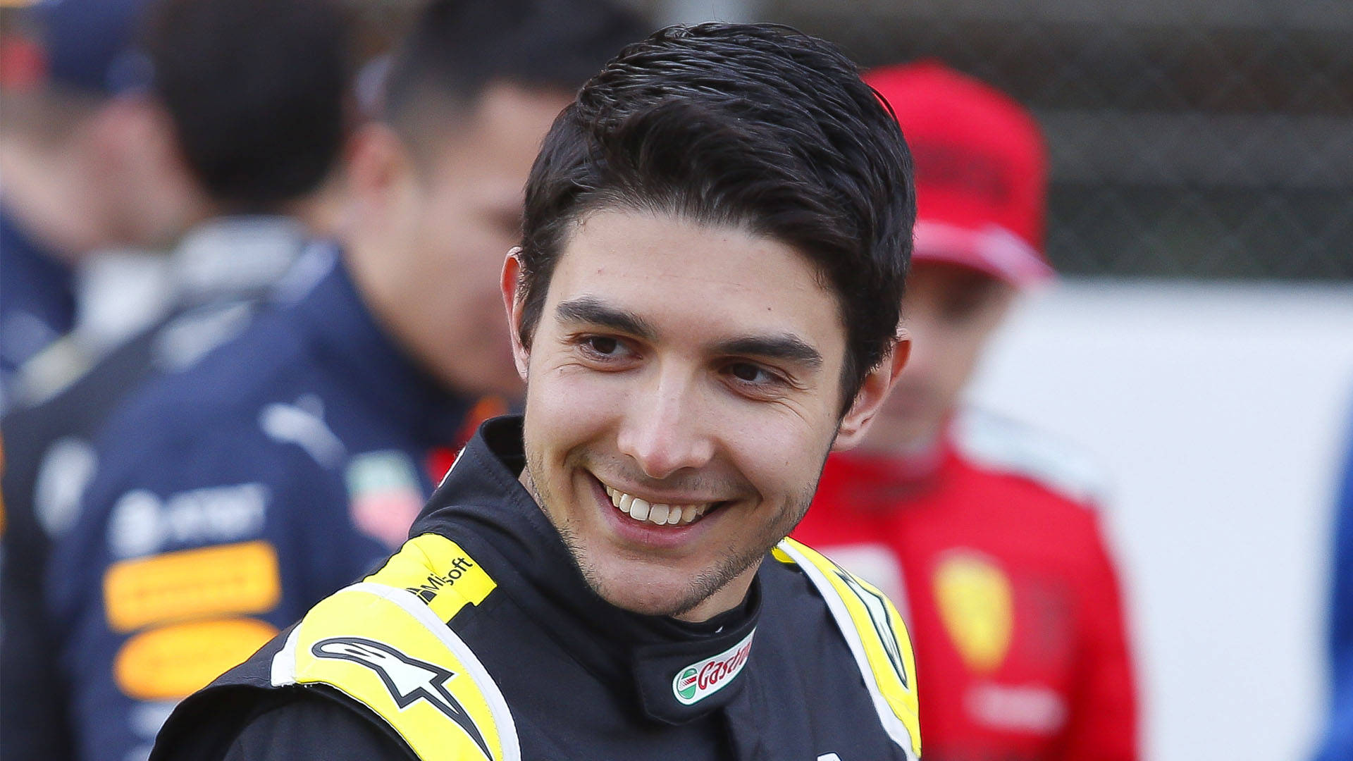 Photo Of Esteban Ocon Smiling Background