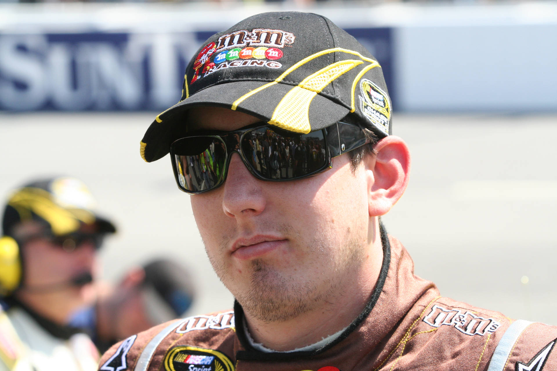 Photo Of Kyle Busch With Cap