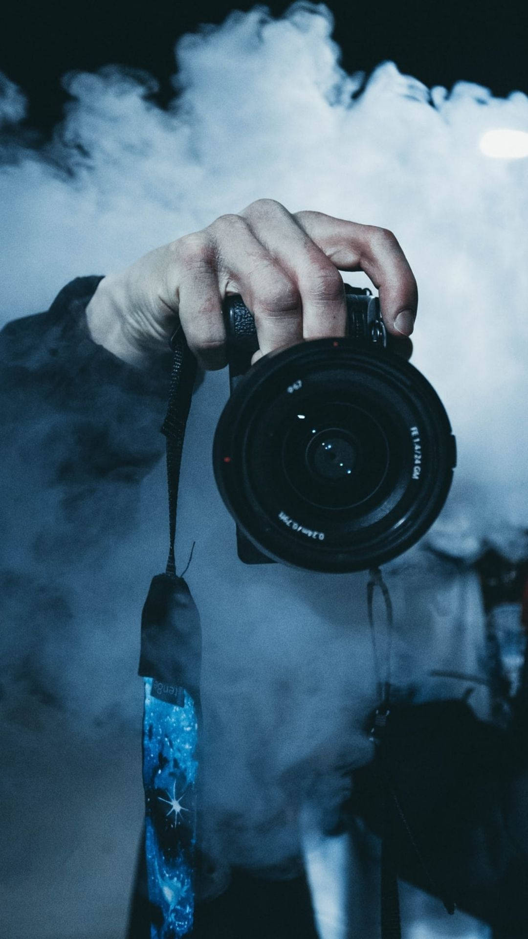 Photographer In Smoke