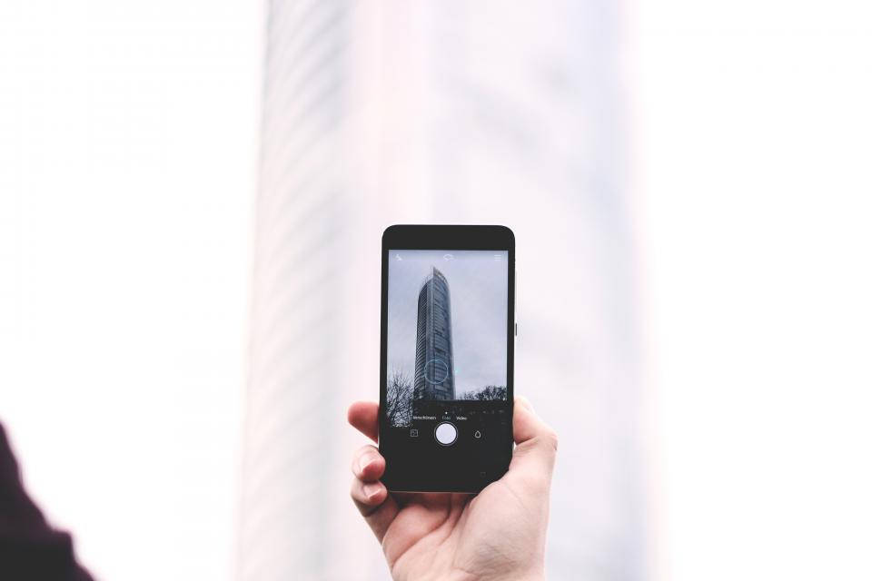 Photography Of Skyscraper Taken Via Iphone