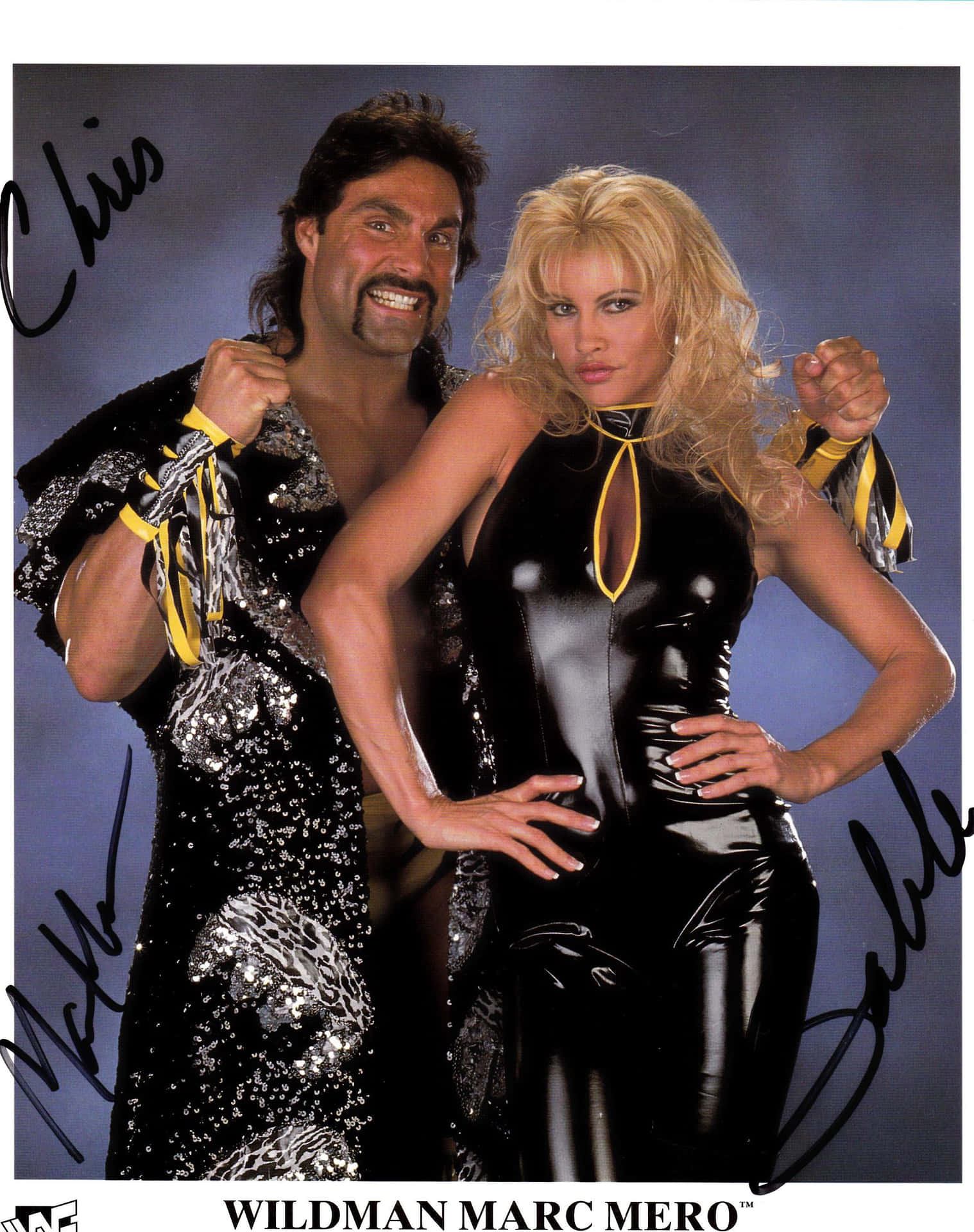 Photoshoot Of Sable And Marc Mero Background