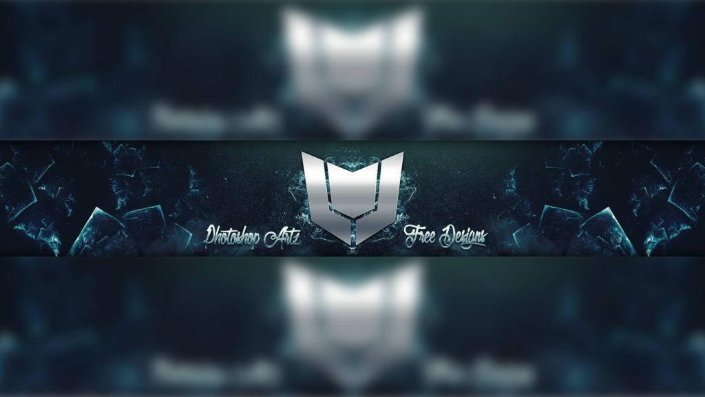 Photoshop Art Youtube Banner Background