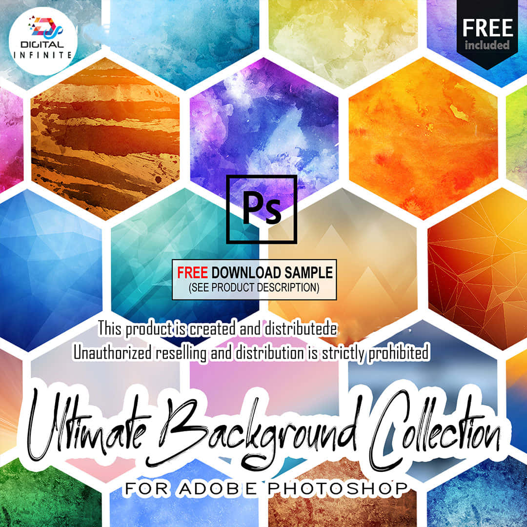 Photoshop Colorful Adobe Poster