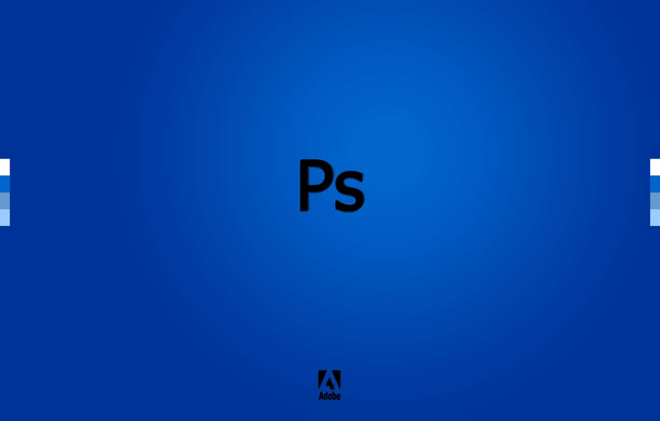 Photoshop Minimalist Ps Logo Background