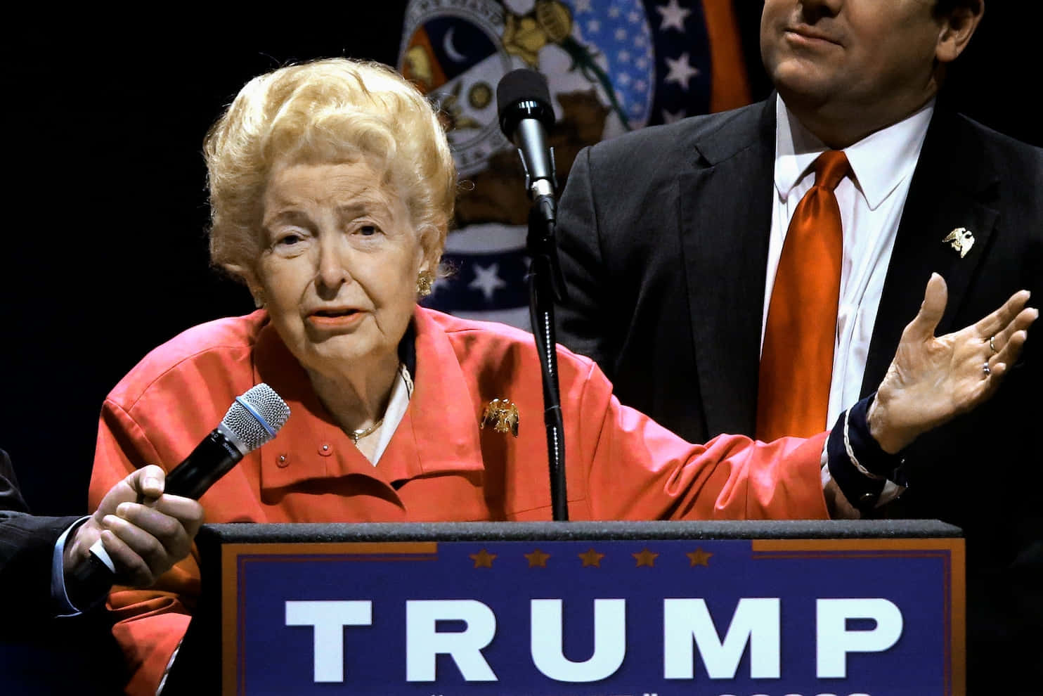 Phyllis Schlafly At Trump Rally
