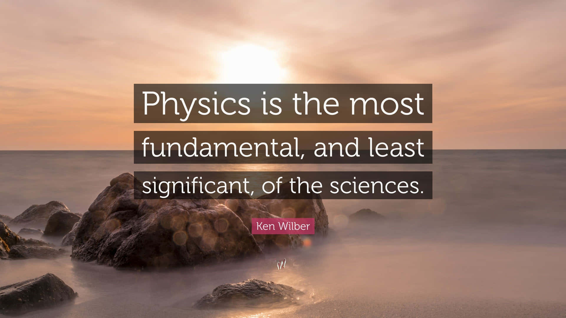 Physics Most Fundamental Of Sciences Background
