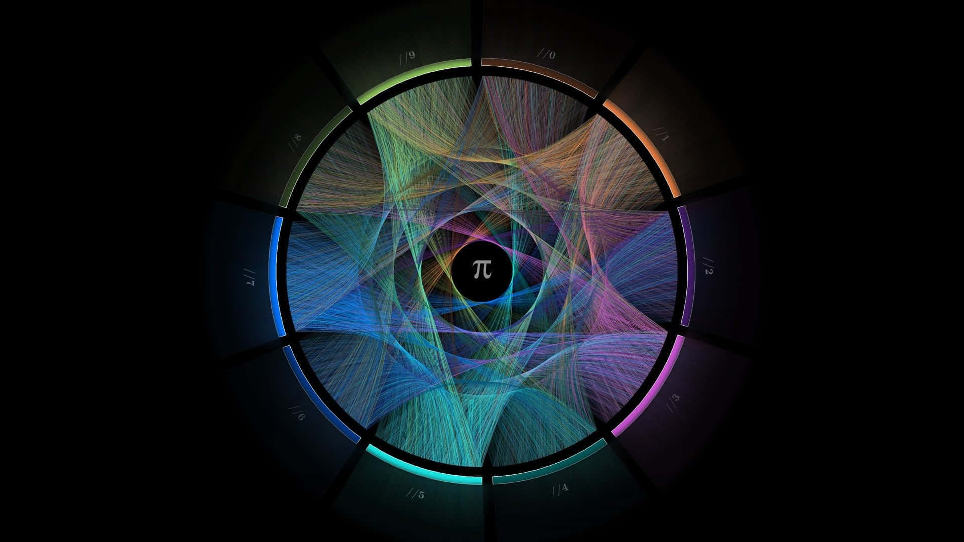 Physics Pi Colorful