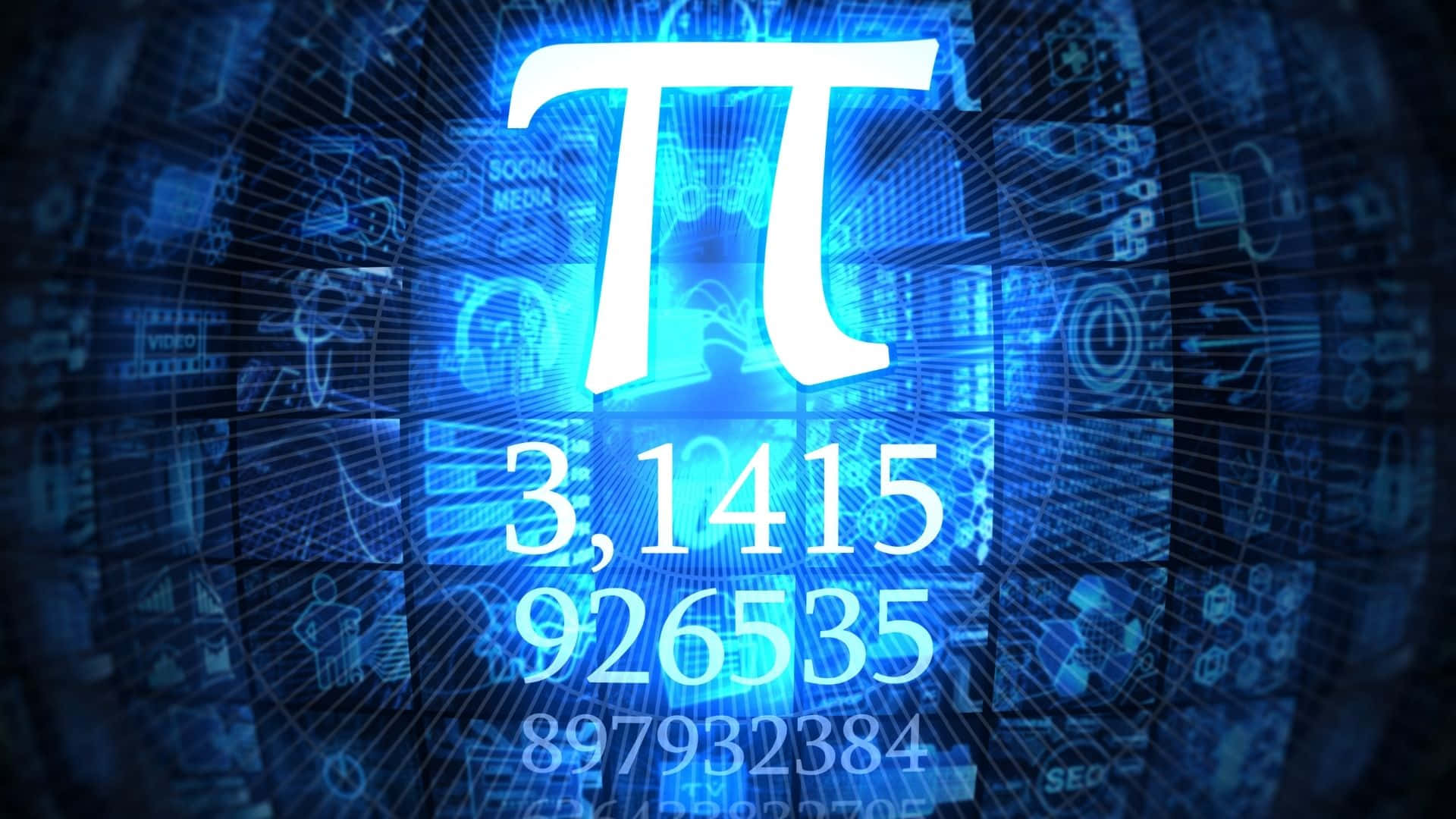 Pi Day Background