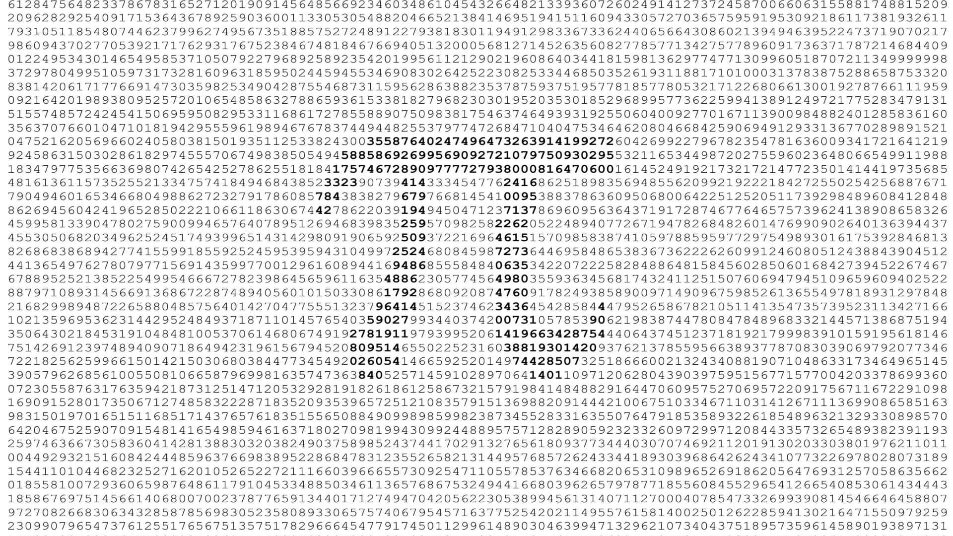Pi Symbol In A White Background Background