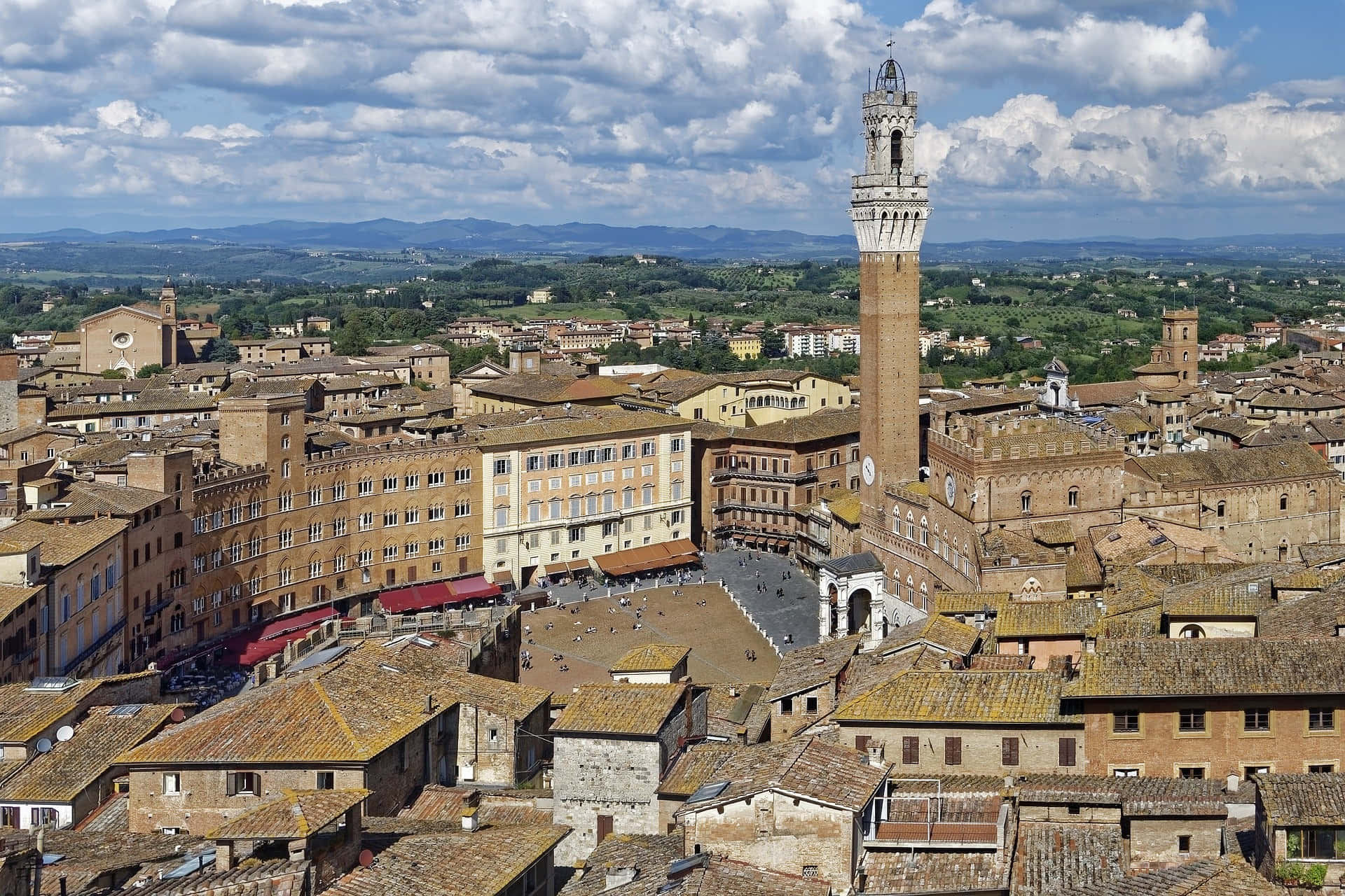 Piazza Del Campo Background