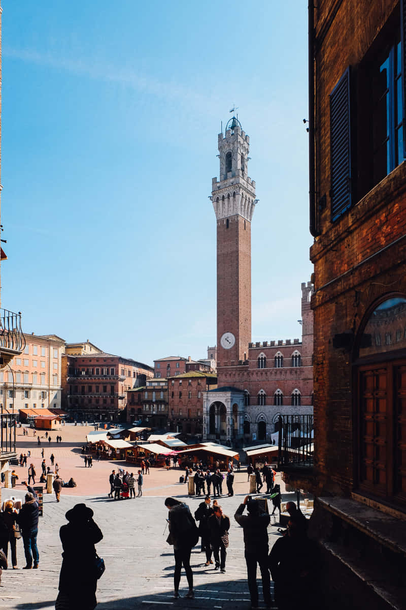 Piazza Del Campo Background