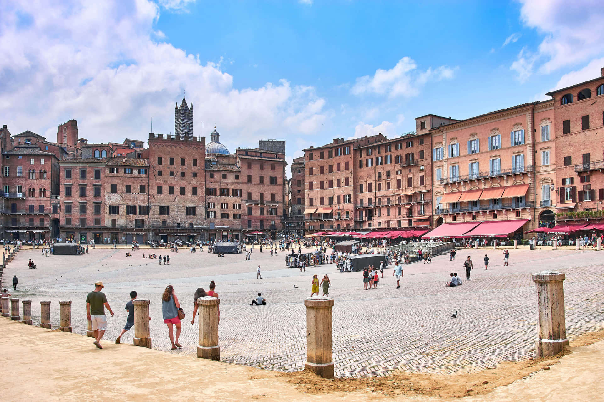 Piazza Del Campo Background