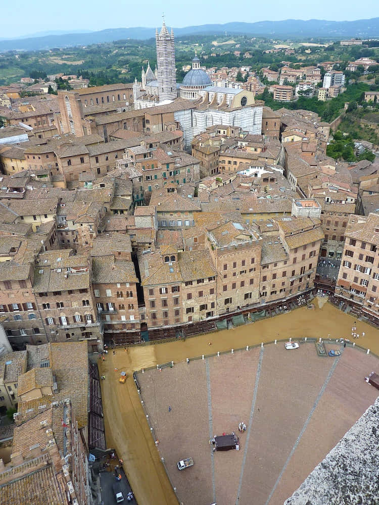 Piazza Del Campo Background