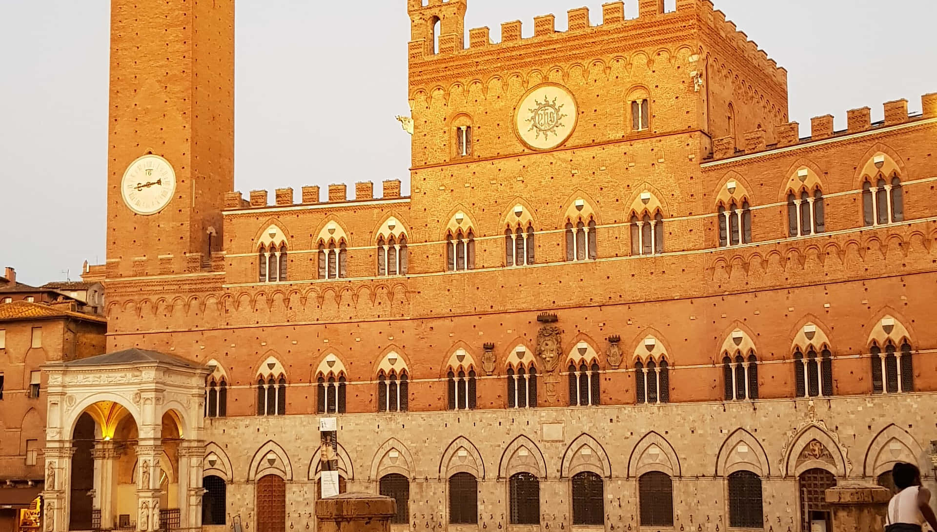 Piazza Del Campo Background
