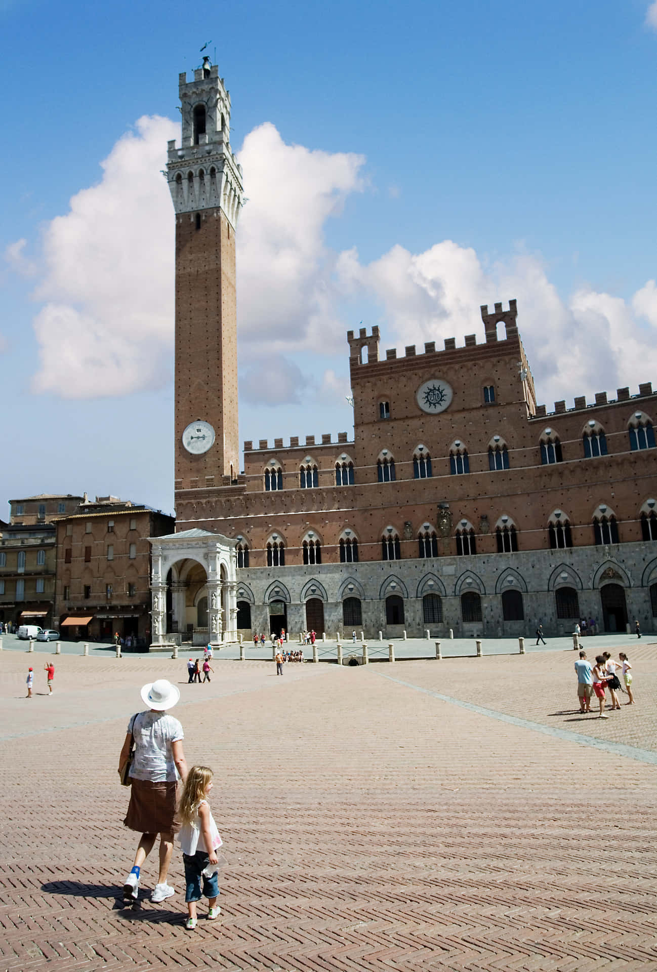 Piazza Del Campo Background