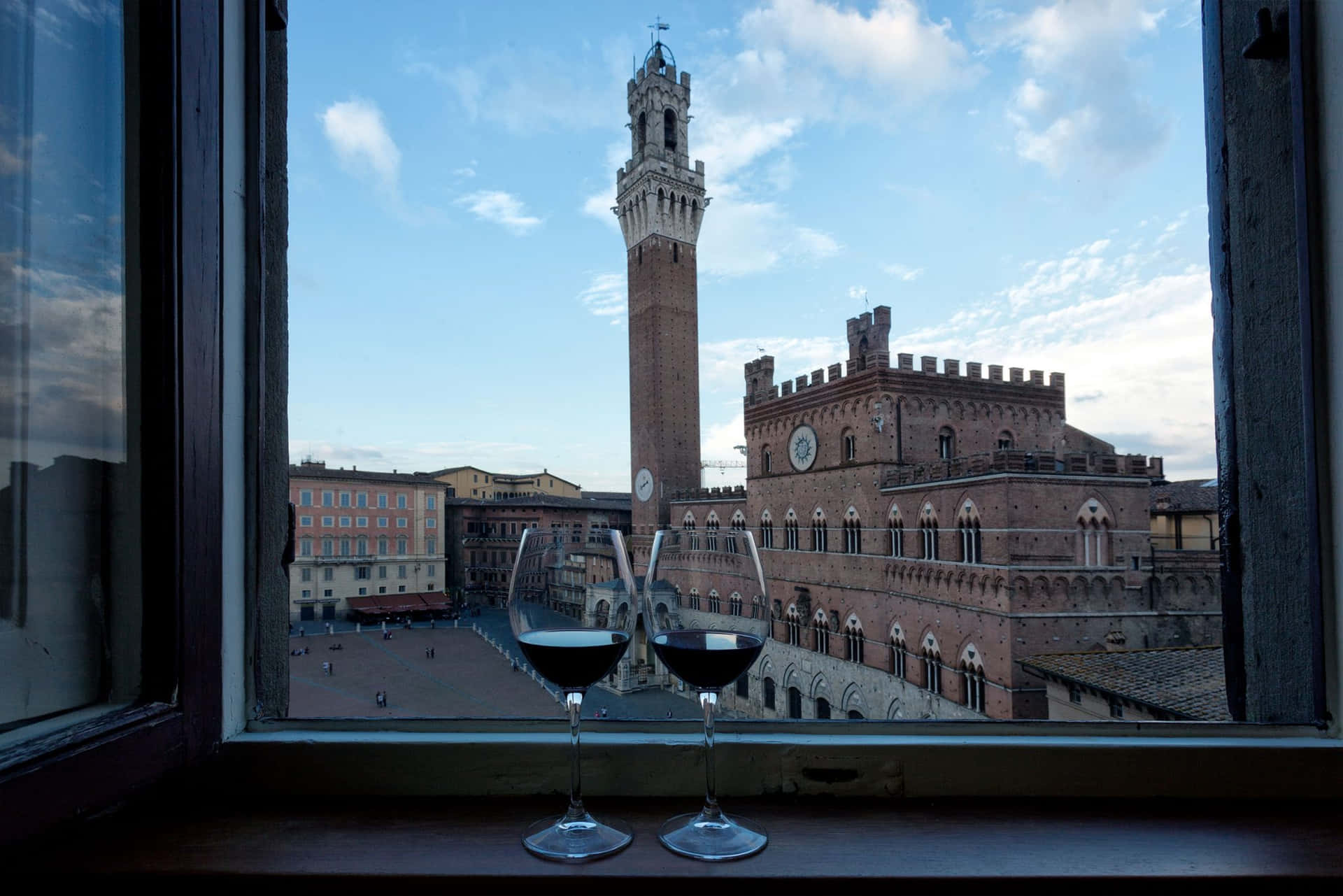 Piazza Del Campo Background