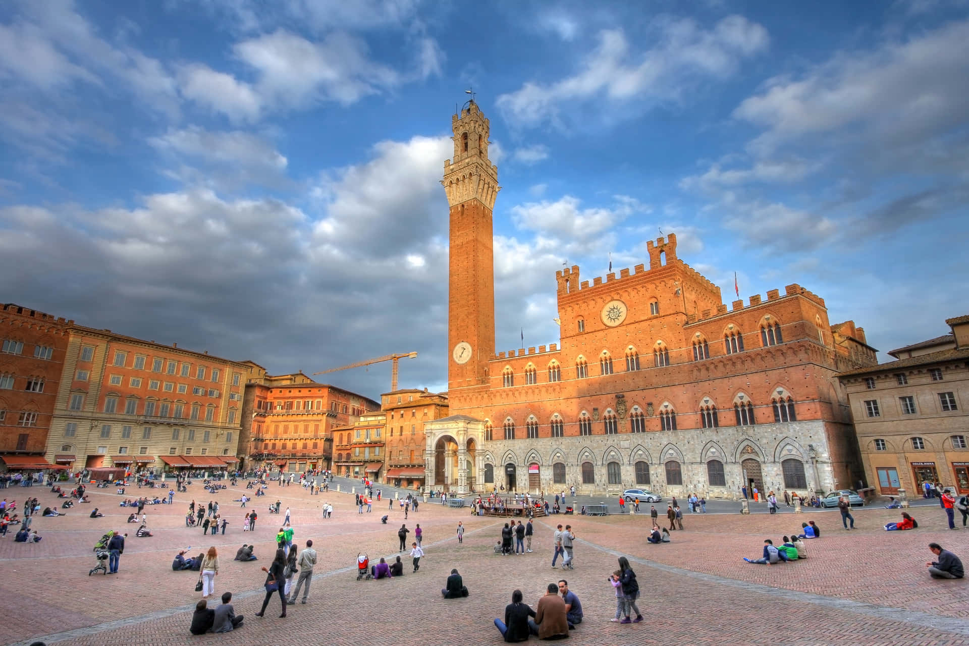Piazza Del Campo Background