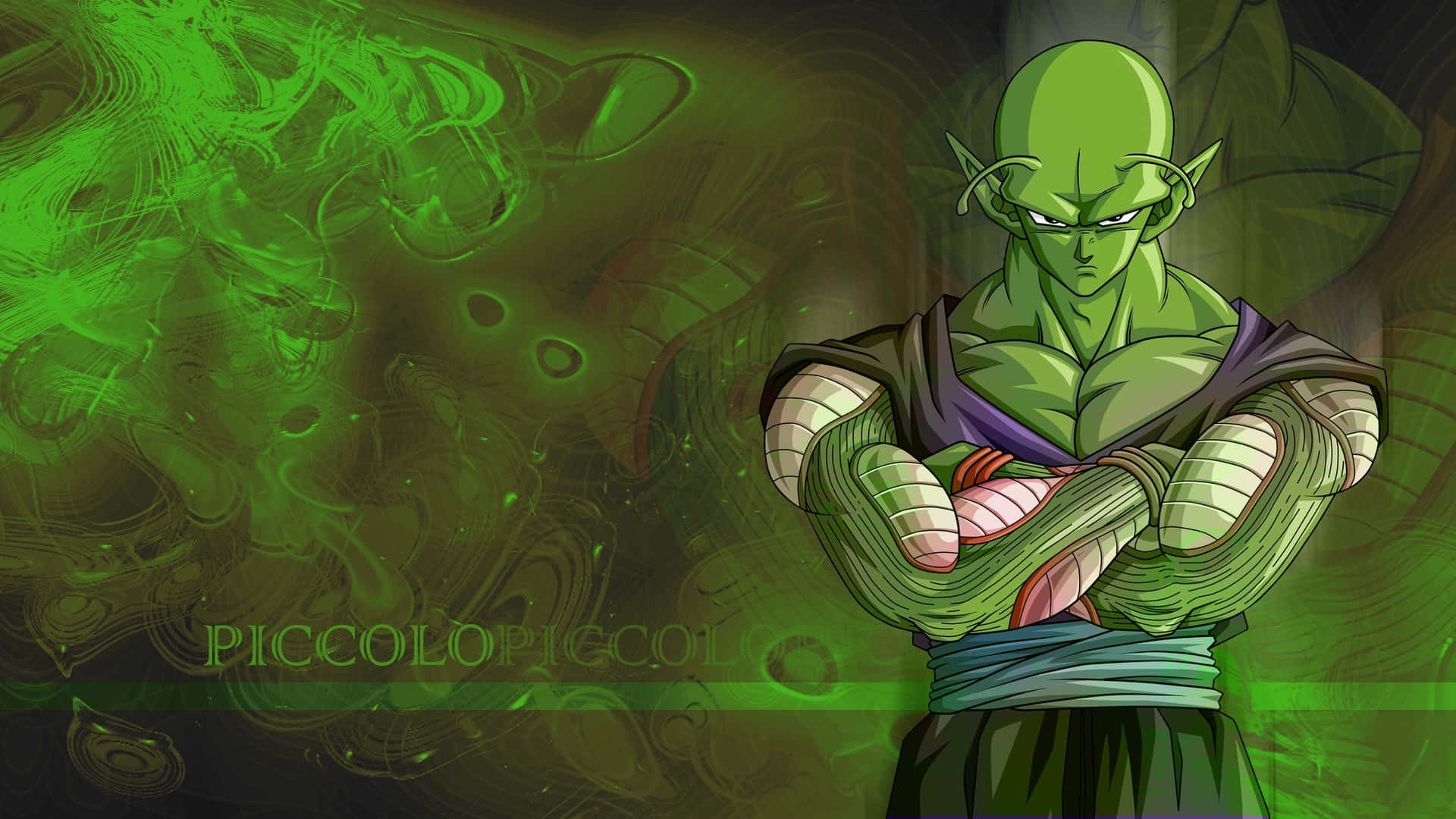 Piccolo Armed Crossed D B Z Background