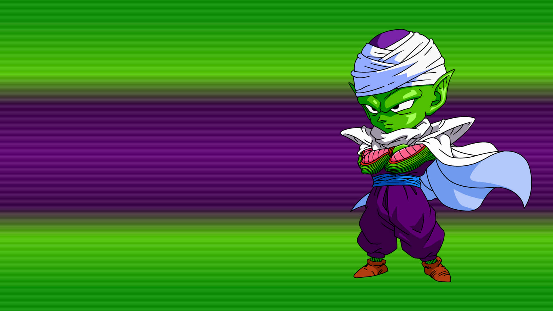 Piccolo Standing Pose D B Z Background