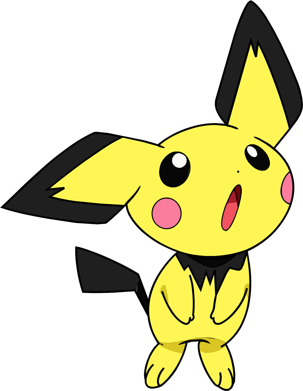 Pichu Confused Background