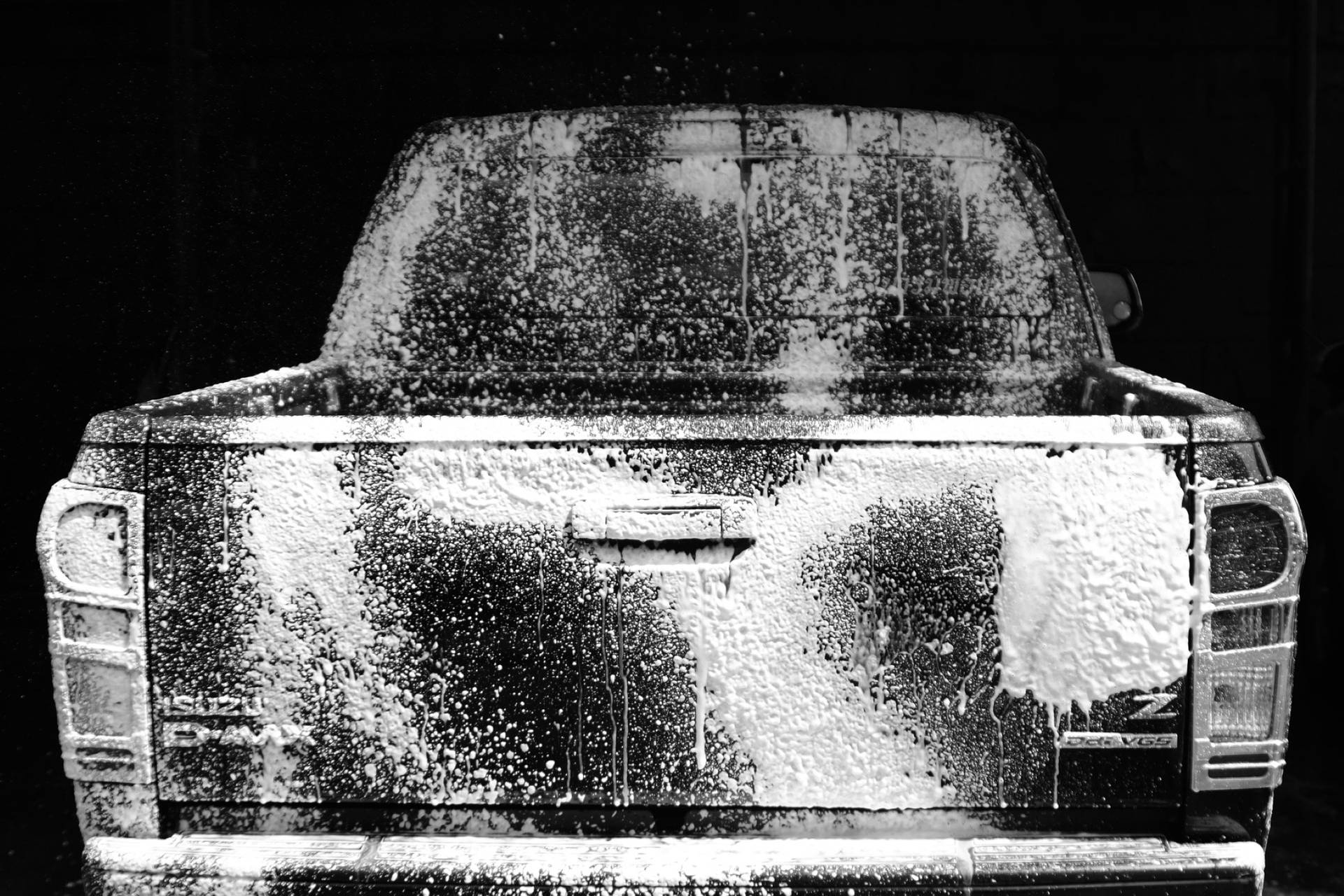 Pick-up Truck Car Wash Background