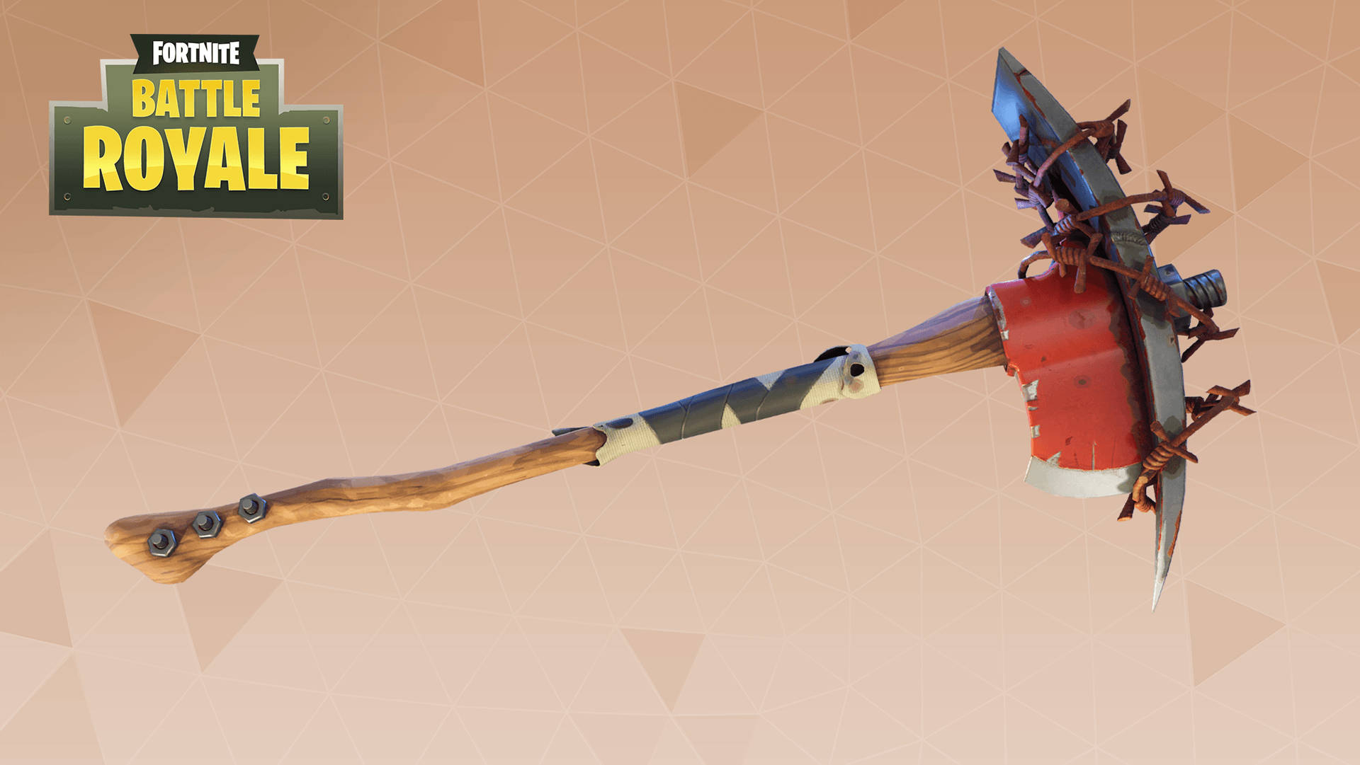 Pickaxe Of Renegade Raider Fortnite Background
