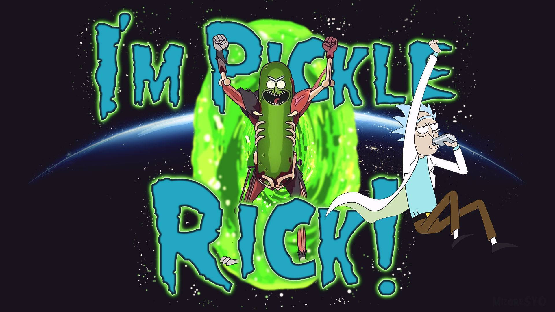 Pickle Rick And Rick Sanchez