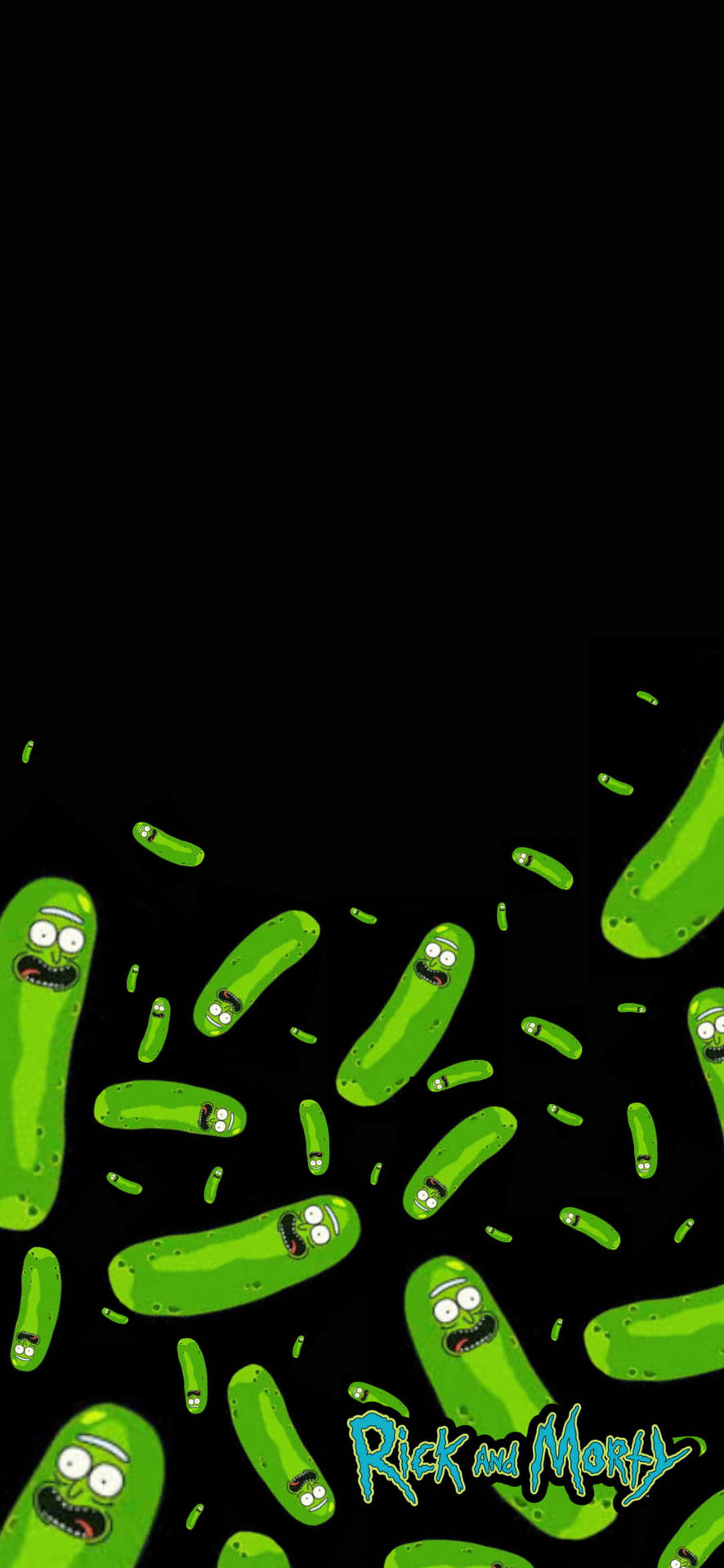 Pickle Rick Falling