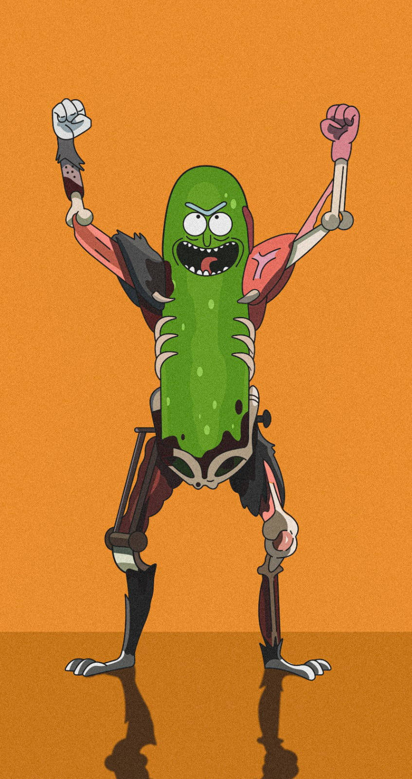 Pickle Rick Orange