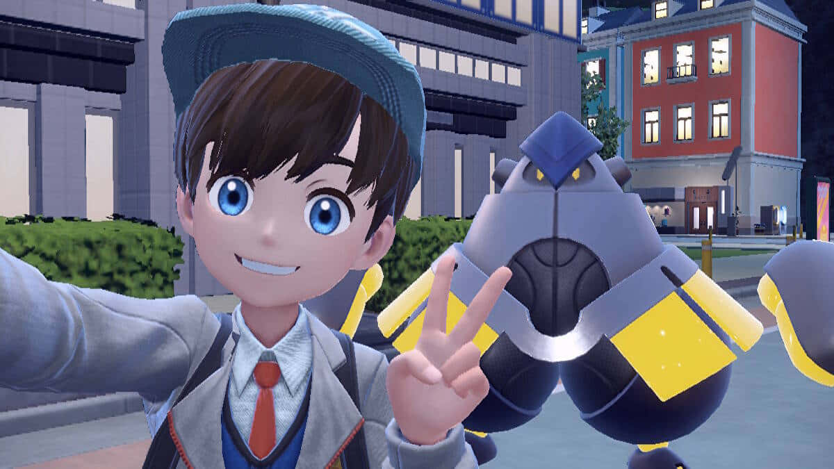 Picture With Iron Hands Background