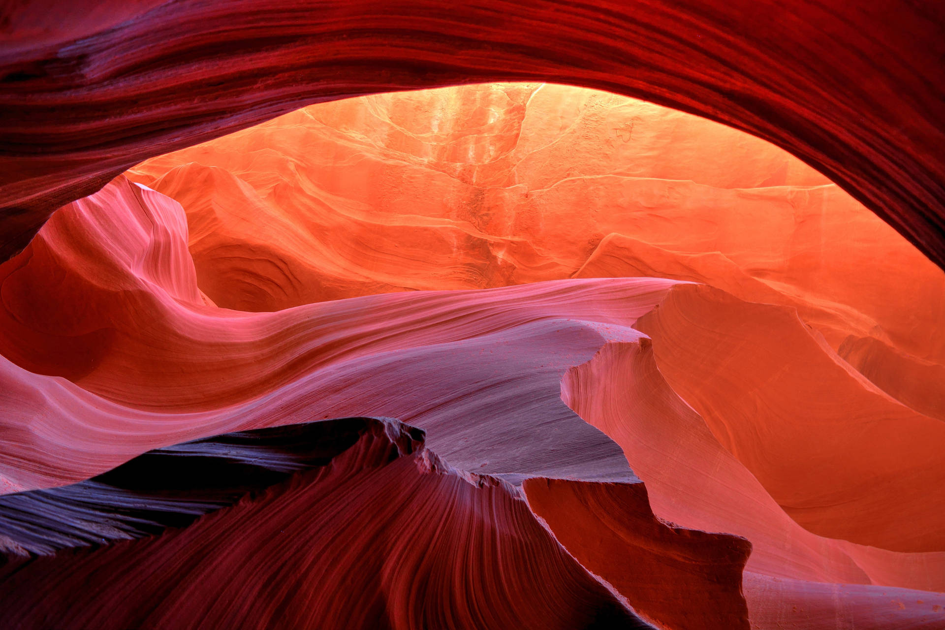 Picturesque Antelope Canyon Background