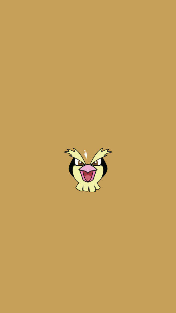 Pidgey Face Pokemon Iphone Background