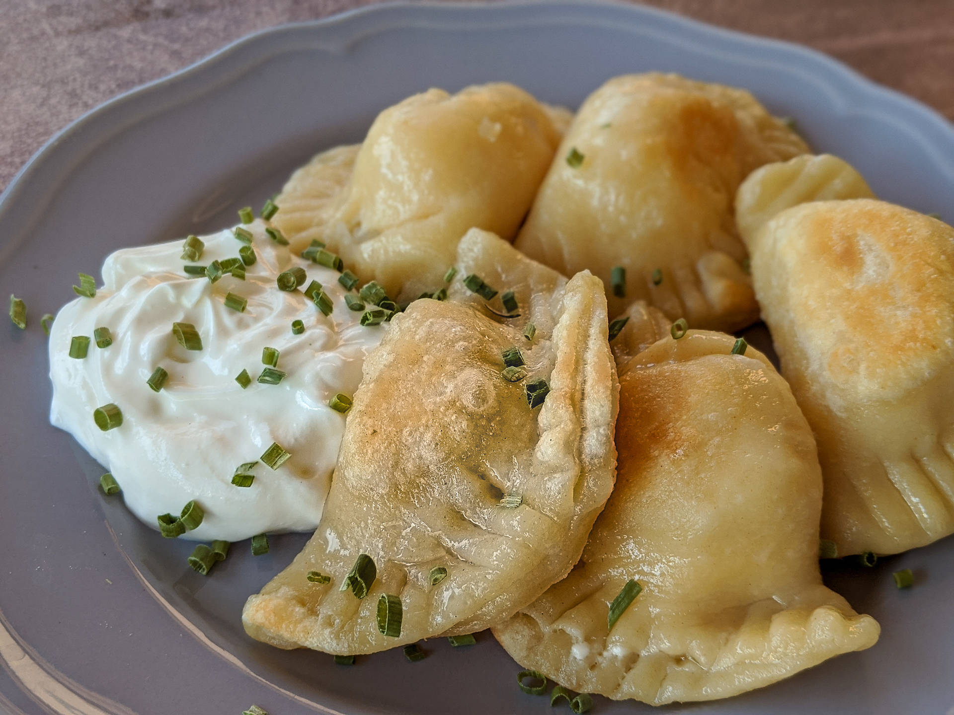 Pierogi Mayo Sauce