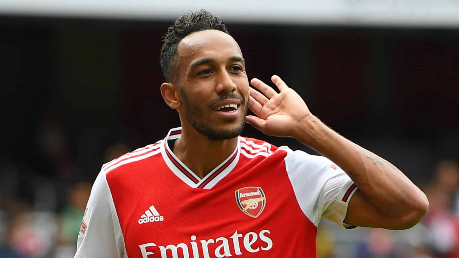 Pierre-emerick Aubameyang Hand On Ear