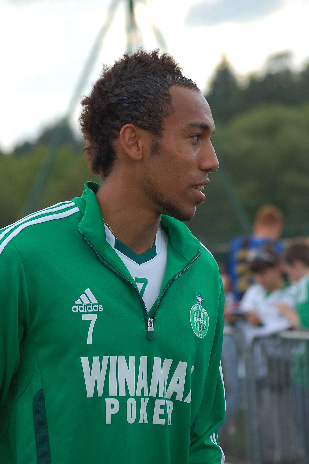 Pierre-emerick Aubameyang Saint-étienne 7 Jersey