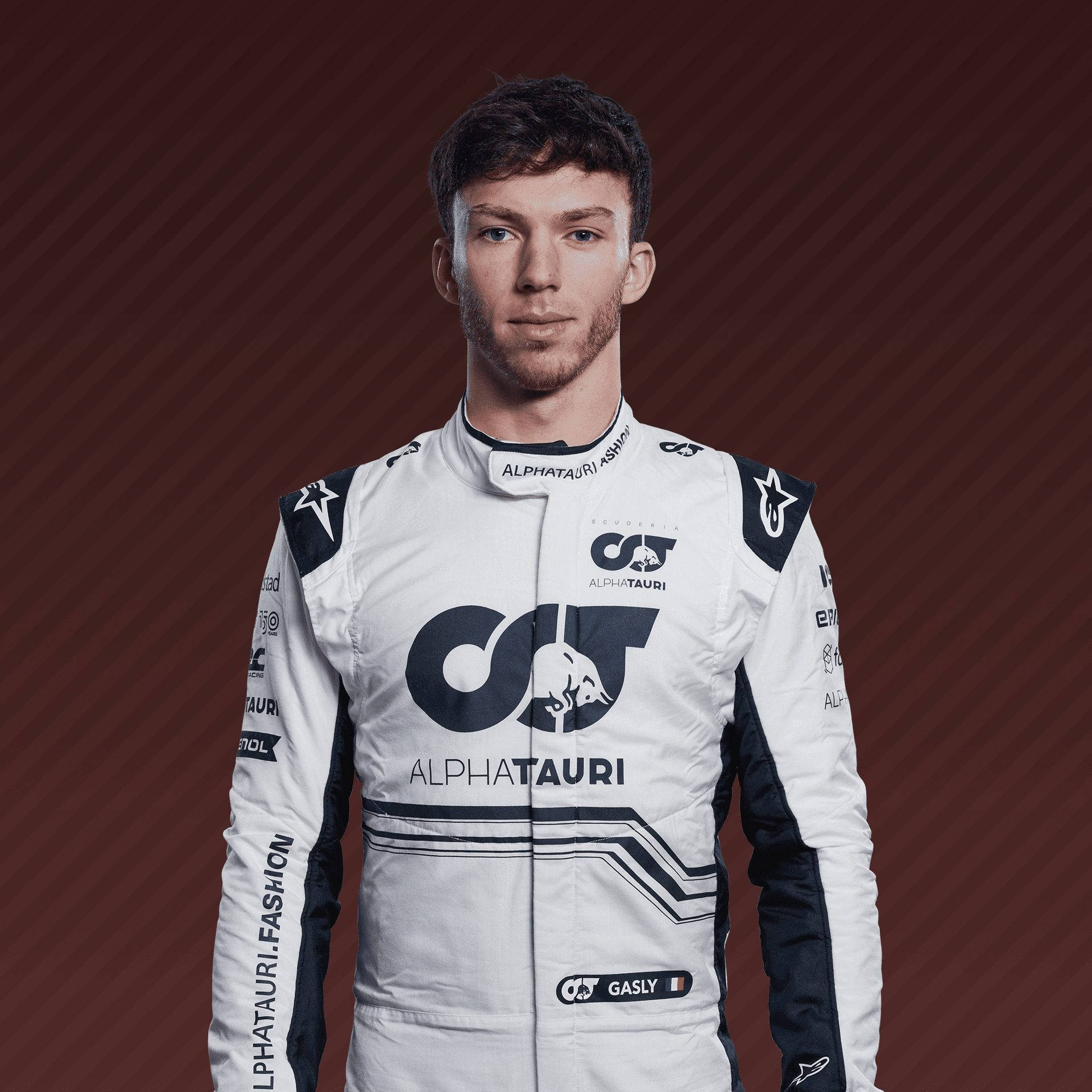 Pierre Gasly - A Determined Force In Formula One Background
