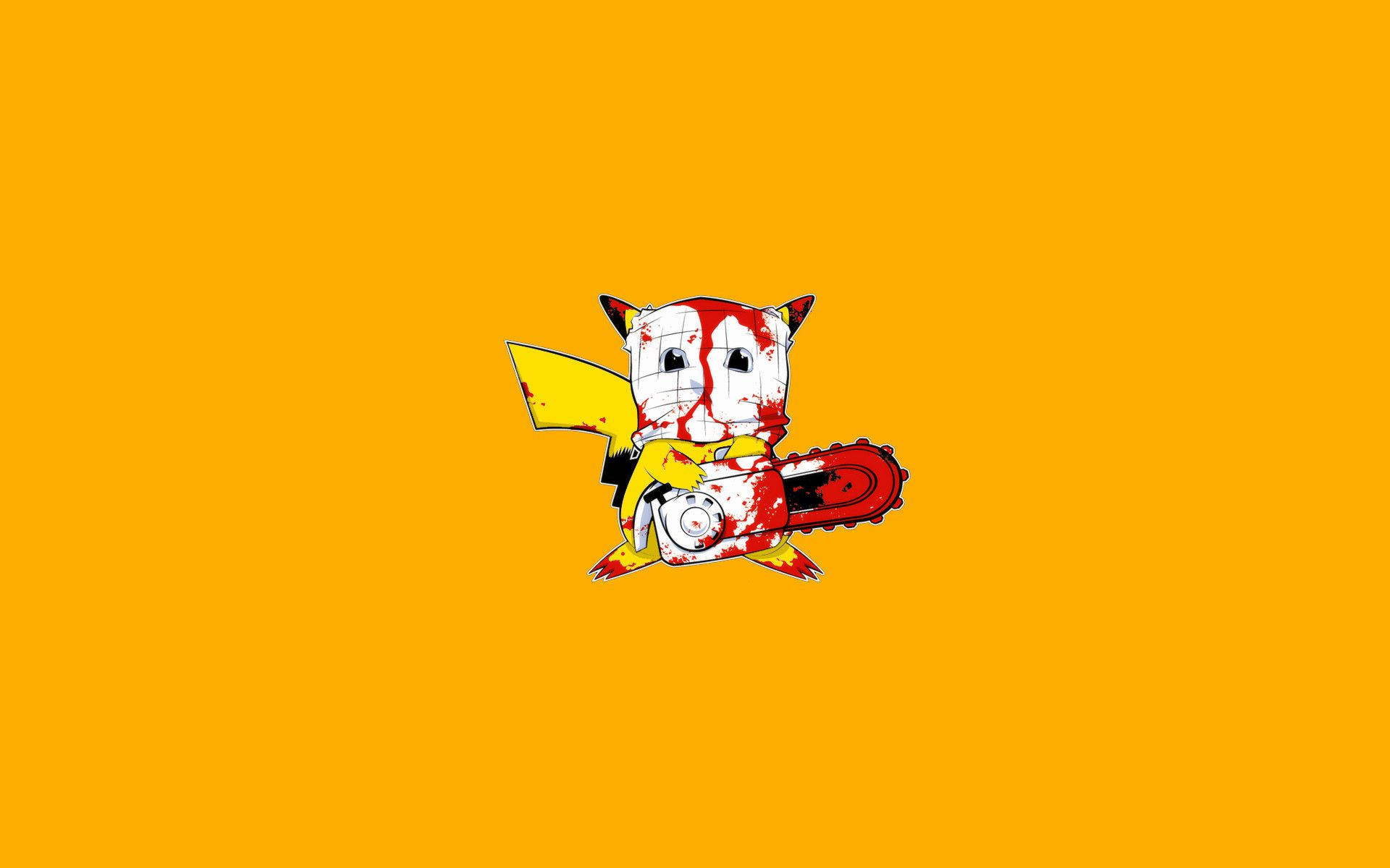 Pikachu 3d Anime Style Illustration Background