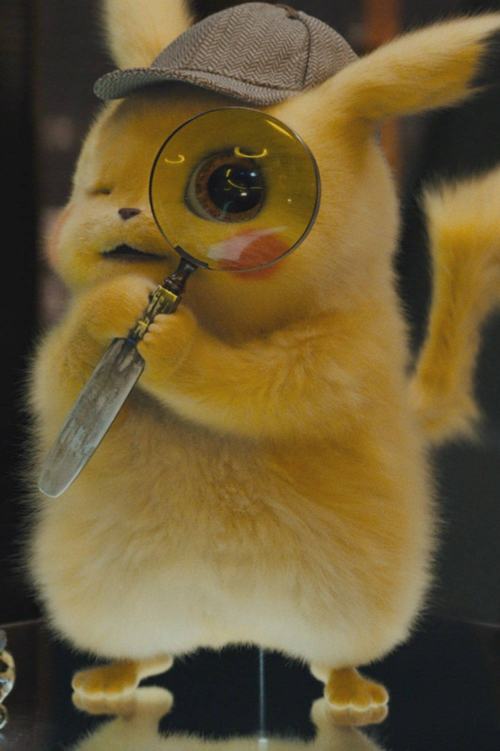 Pikachu 3d From Detective Pikachu Movie Background