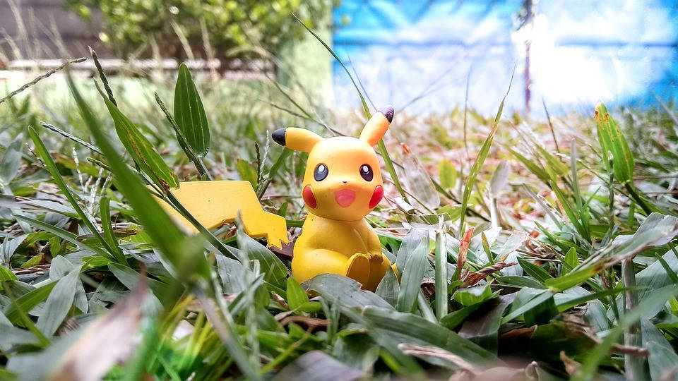 Pikachu 3d Wild Pokémon Background