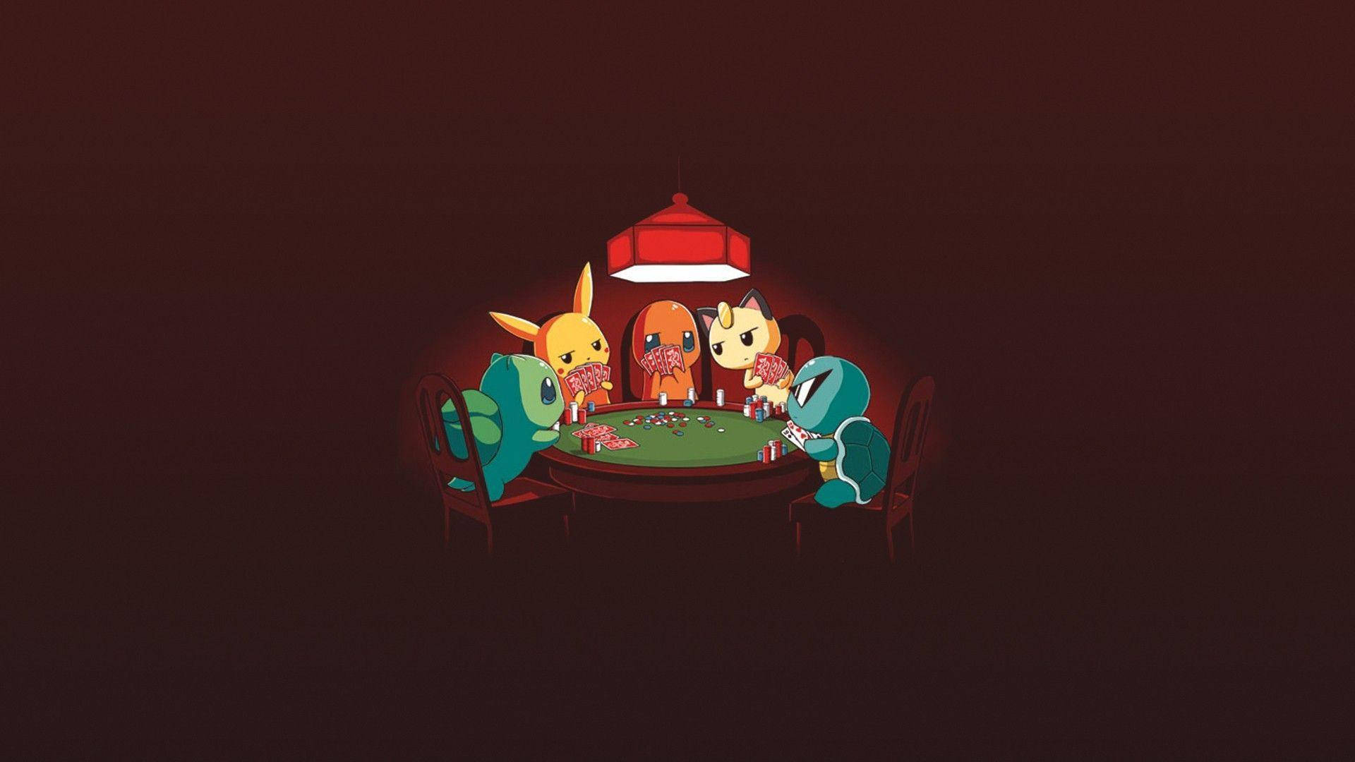 Pikachu And Meowth Playing Card Games