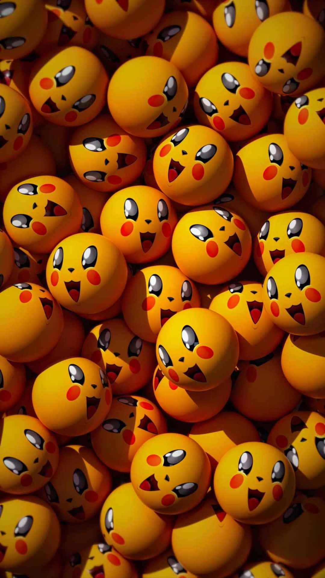 Pikachu Balls Cute Background