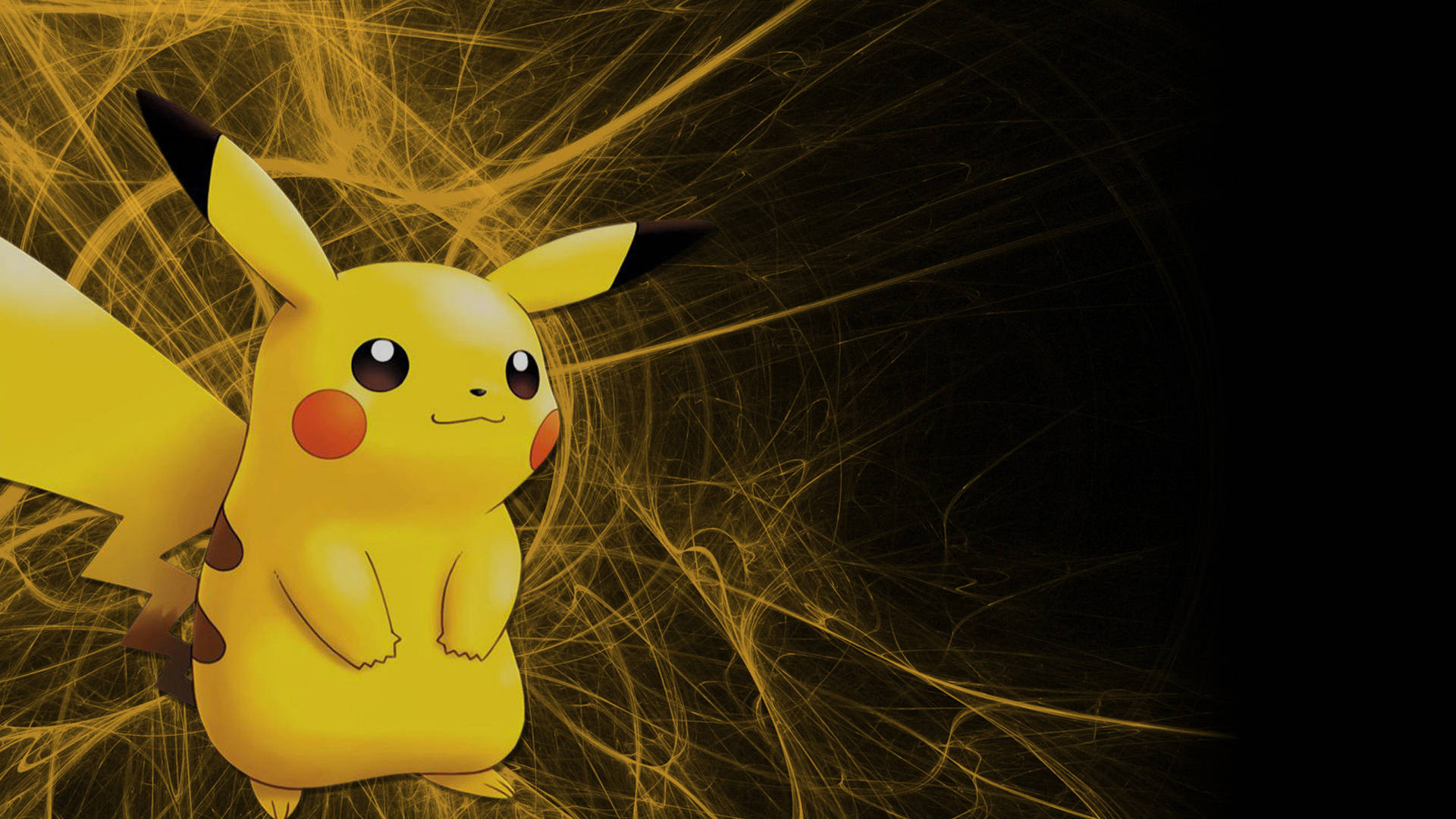Pikachu Electric Shock Cool Pokemon Background