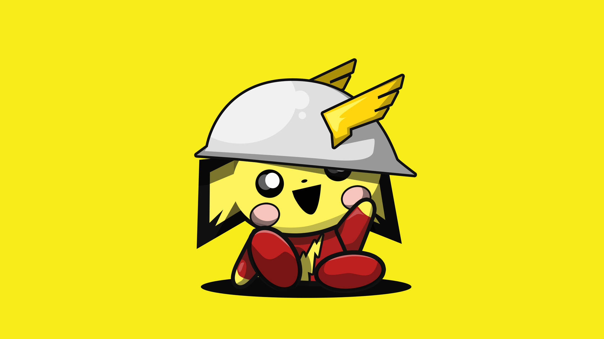 Pikachu Sticker Pokémon 4k Background