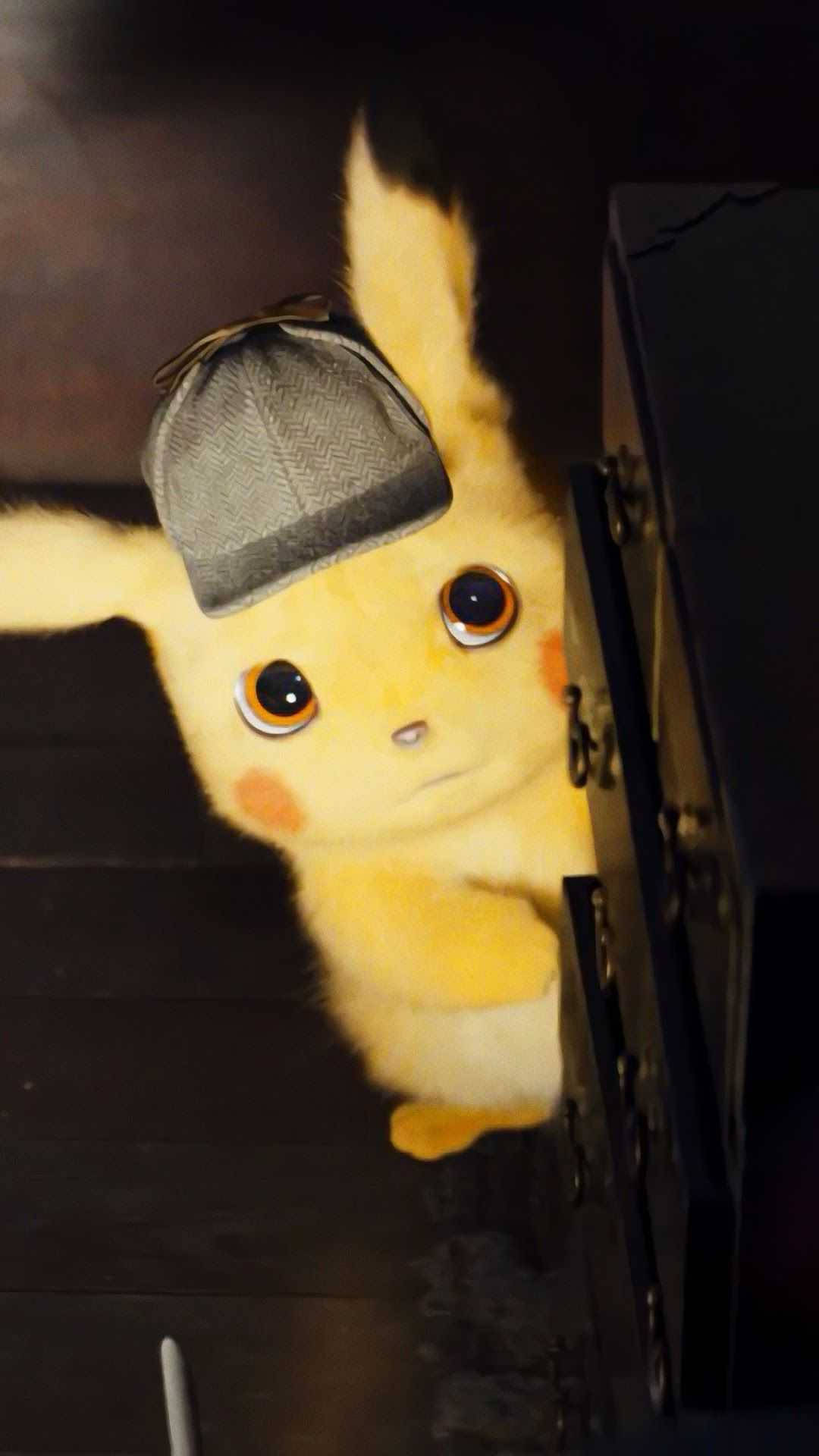 Pikachu Wearing Hat Background