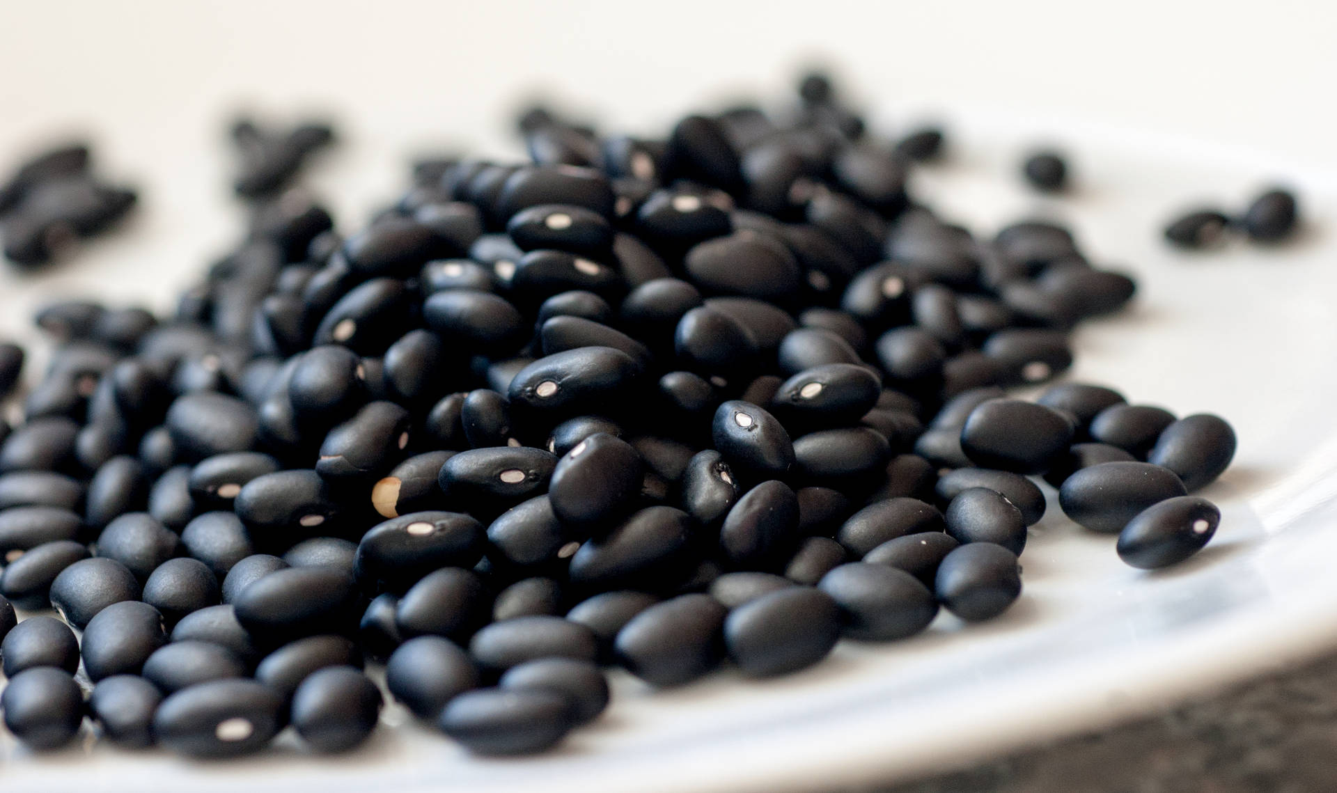 Pile Of Black Beans