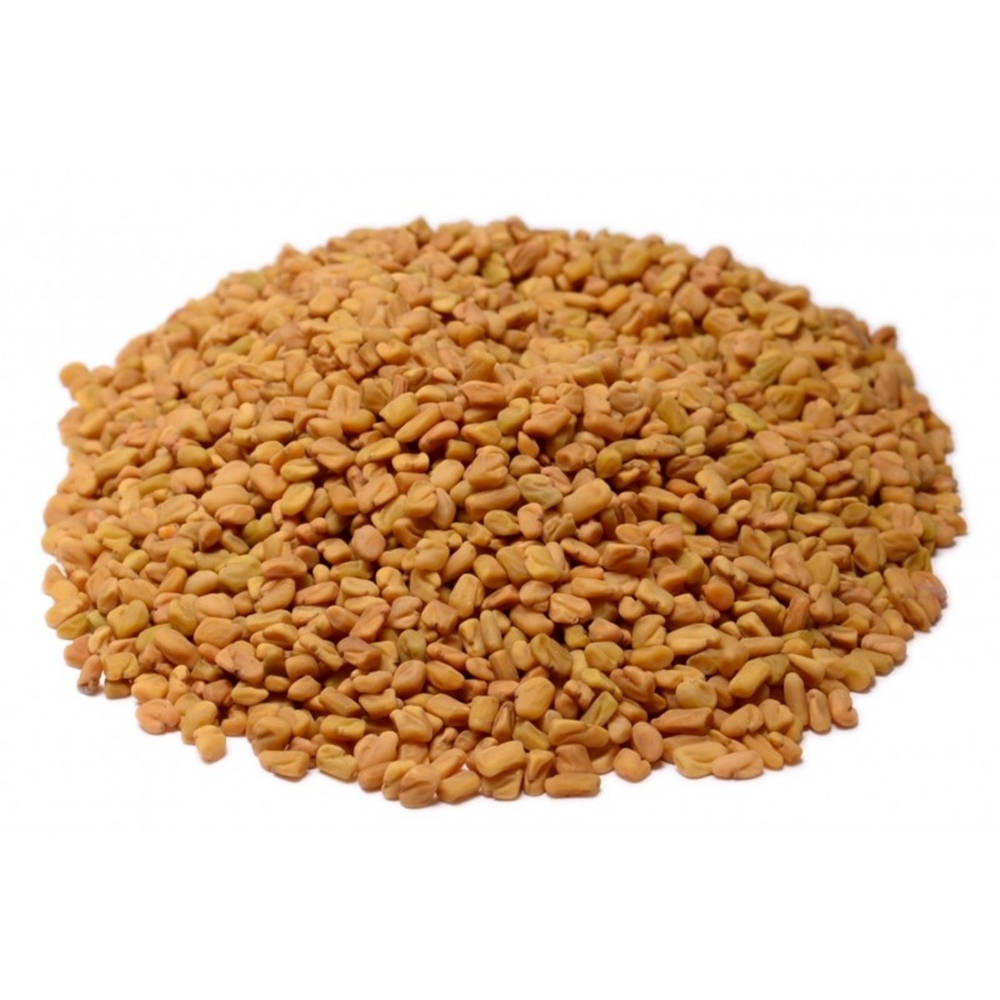 Pile Of Fenugreek Seeds Background