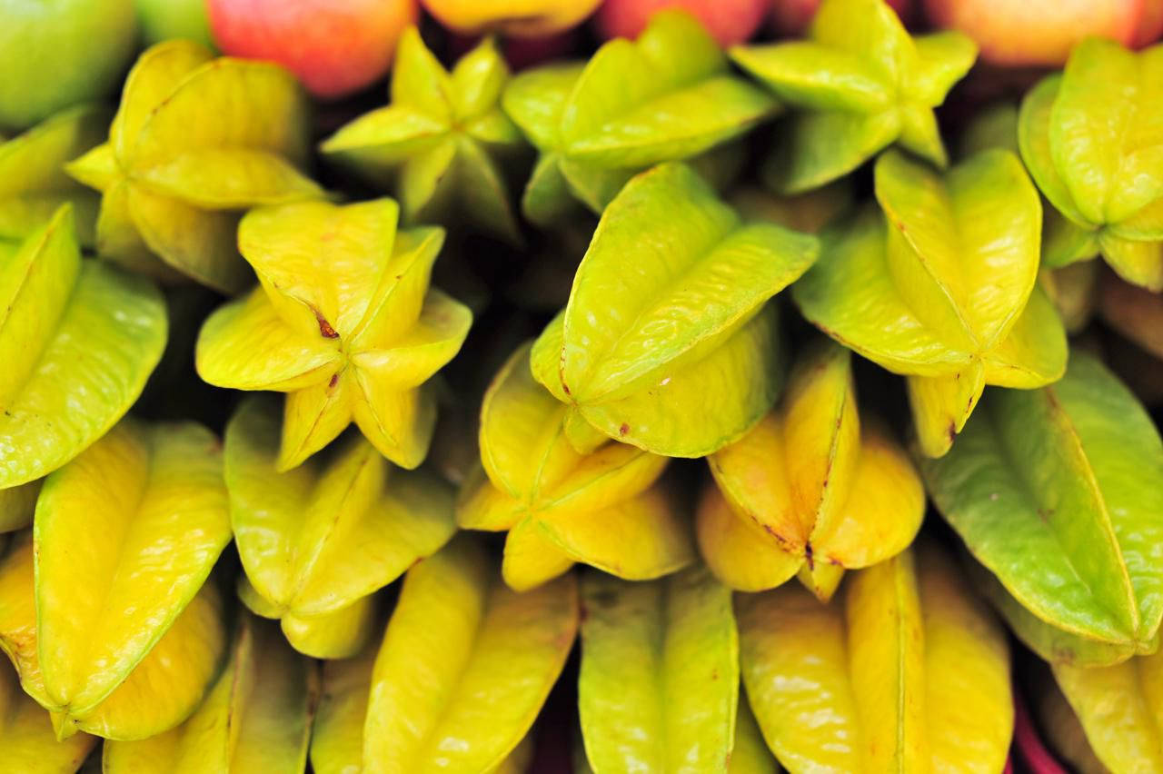 Pile Of Star Fruits