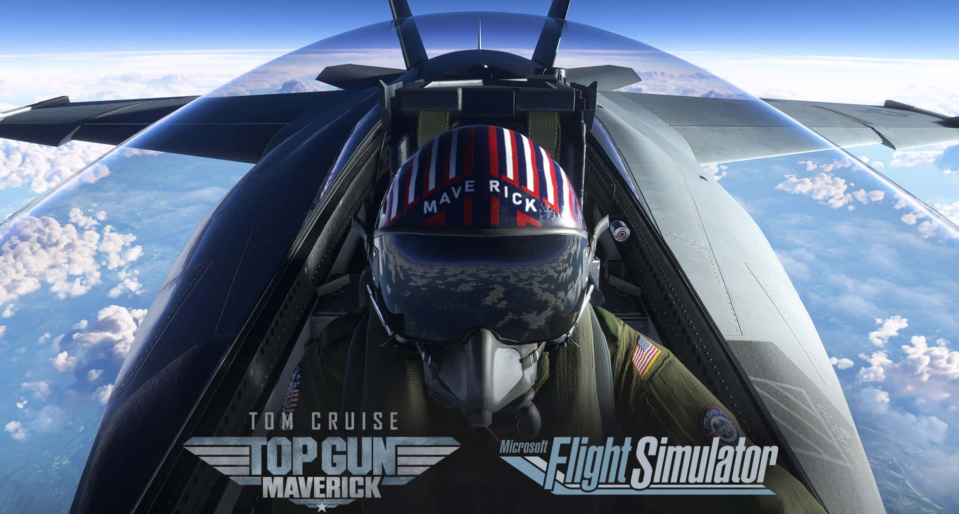 Pilot Top Gun Maverick Flight Simulator Background