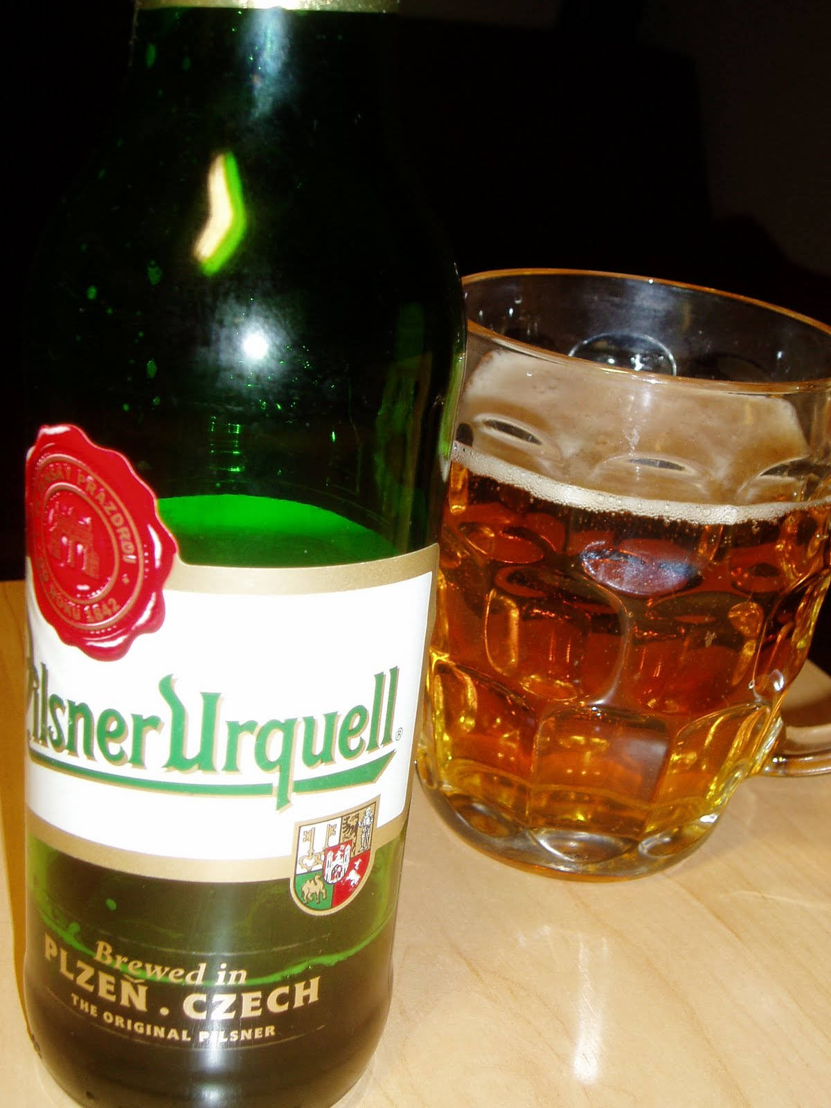 Pilsner Urquell Drink Background